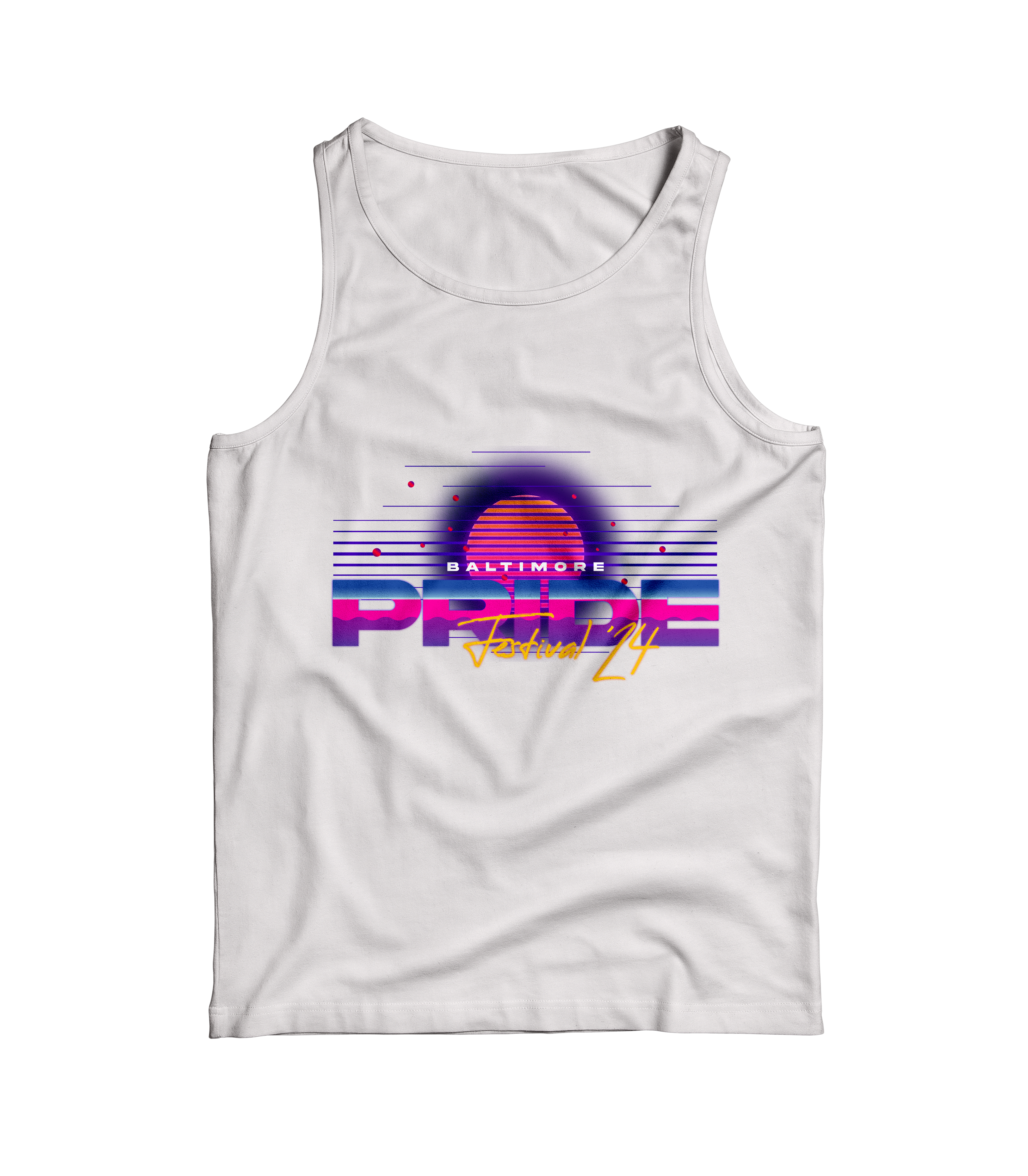 Baltimore Pride Festival 24 Tank (White)