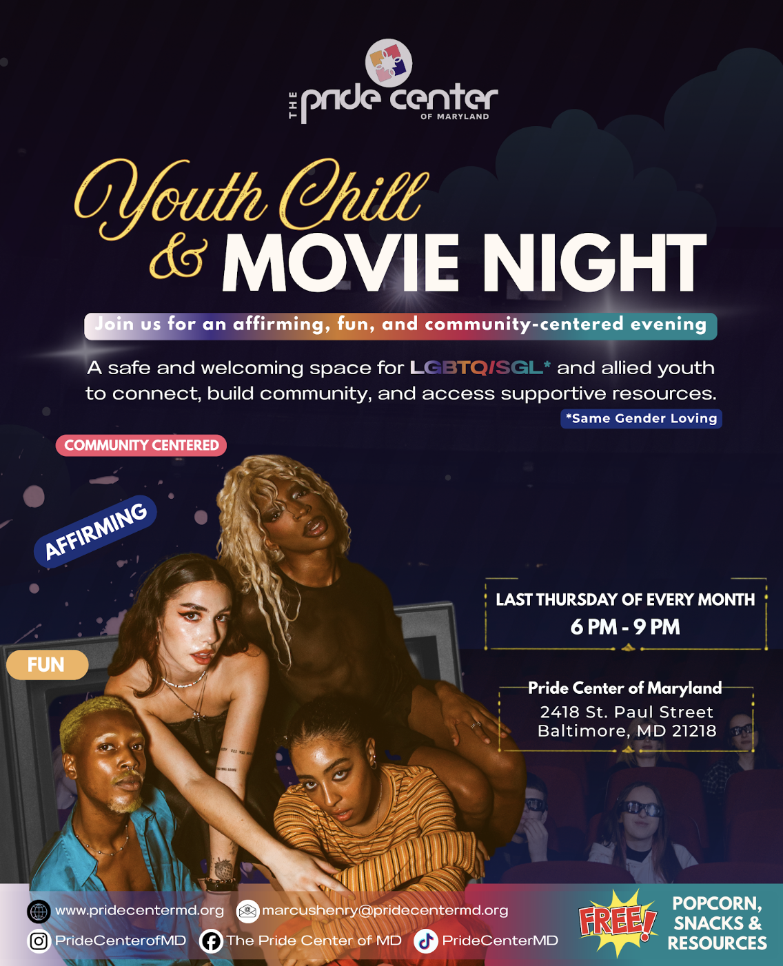 Youth Chill & Movie Night